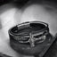 Hip-Hop Geometric Stainless Steel PU Leather Layered Men's Wristband - Nordic Viking Braided Bracelet