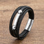 Hip-Hop Punk Geometric PU Leather Layered Men's Bracelet with Stainless Steel Clasp