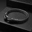 Hip-Hop Retro Stainless Steel Snake Zodiac Men's Bracelet