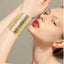 Hip-Hop Retro Hollow Alloy Open Cuff Bracelet for Women