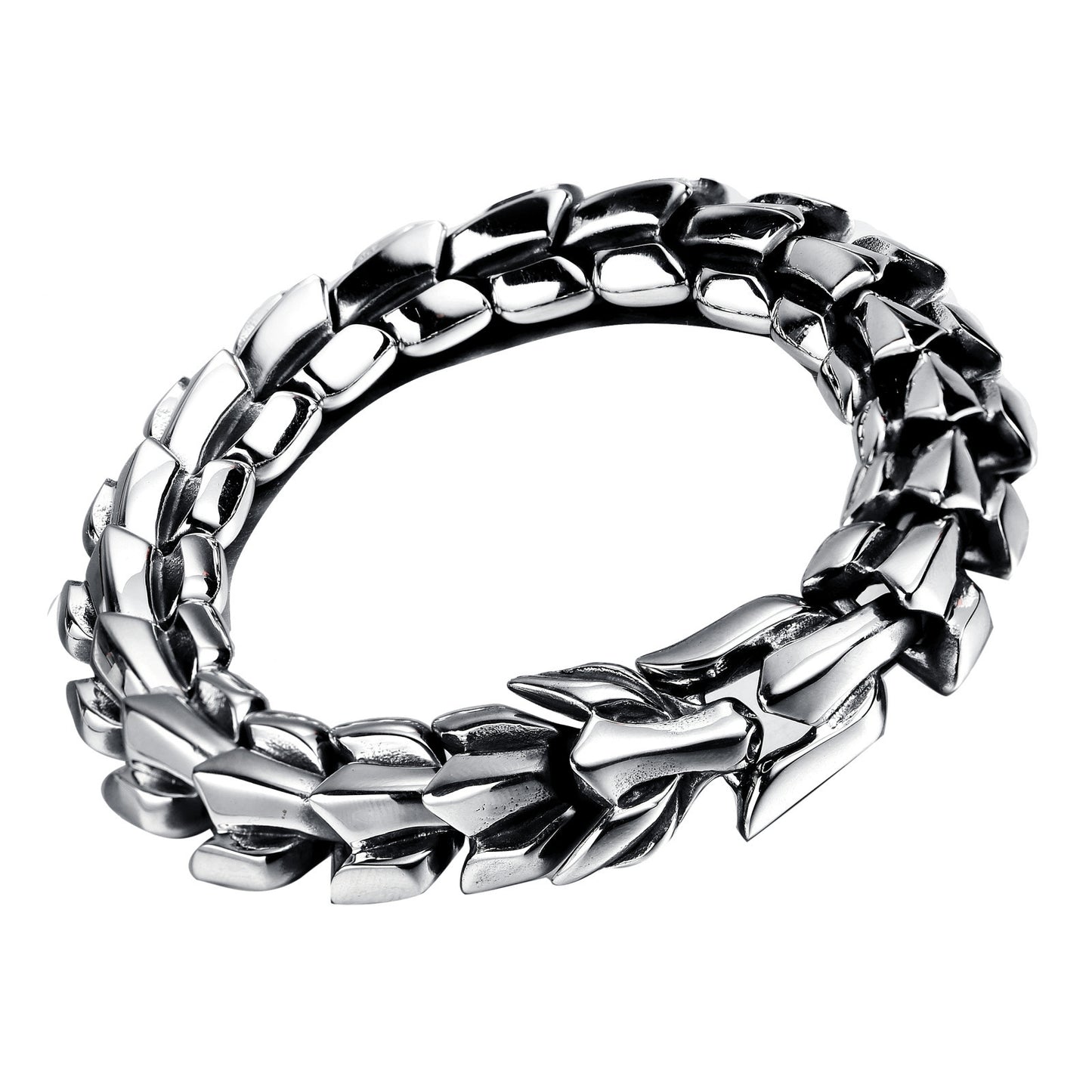 Hip-Hop Retro Nordic Viking Men's Alloy Keel Bracelet