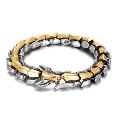 Hip-Hop Retro Nordic Viking Men's Alloy Keel Bracelet