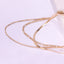 Hip-Hop Geometric Multi-Layer Alloy Choker Necklace for Women