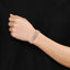 18K Gold Plated Stainless Steel Men's Adjustable Bracelet Watchband