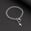 Hip-Hop Streetwear Lightning Bolt Men's Alloy Bracelet