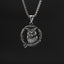 Hip-Hop Vintage Owl Stainless Steel Men's Pendant Necklace