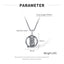 Hip-Hop Vintage Owl Stainless Steel Men's Pendant Necklace