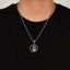 Hip-Hop Vintage Owl Stainless Steel Men's Pendant Necklace
