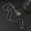 Hip-Hop Vintage Elephant Stainless Steel Men's Pendant Necklace