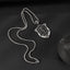Hip-Hop Vintage Lion Shield Stainless Steel Men's Pendant Necklace
