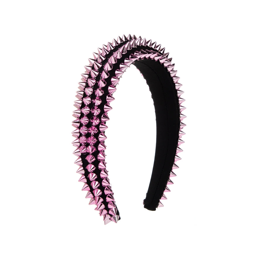 Hip-hop Baroque Studded Hairband for Women