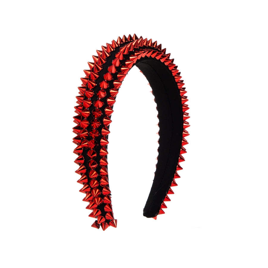 Hip-hop Baroque Studded Hairband for Women