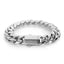 Hip-Hop Geometric Stainless Steel Cuban Chain Men's Bracelet