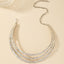 Hip-hop Punk Multi-layer Circle Choker Necklace for Women