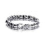 Hip-hop Retro Dragon Alloy Men's Bracelet with Dragon Scale Design