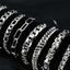 Hip-hop Stainless Steel Titanium Plated Bracelet for Men and Women