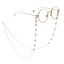 Fashionable 8mm Pearl Eyeglasses Chain