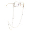 Fashionable Simple Golden Hollow Heart Glasses Chain