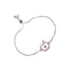 Brazilian Style Copper Micro-set Zircon Apple Bracelet for Women - Woven Valentine's Day Gift