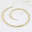 Golden Pearl Non-Slip Eyeglasses Chain with Color Retention