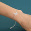 Luminous Butterfly & Love Tree Pendant Bracelet Anklet - Copper Sheet Fluorescent Jewelry
