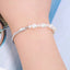 IG Style Irregular Freshwater Pearl Copper Bracelet - Women's French Simple Design