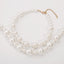 IG Style Double Layered Imitation Pearl Vintage Necklace Set