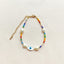 IG Style Geometric Freshwater Pearl and Beaded Evil Eye Bracelet Set