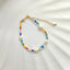 IG Style Geometric Freshwater Pearl and Beaded Evil Eye Bracelet Set