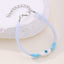 IG Style Modern Classic Blue Crystal Evil Eye Beaded Women's Bracelet 2024 Collection