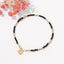 IG Style Shiny Geometric 2mm Artificial Crystal Beaded Friendship Bracelet