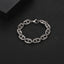 IG Style Solid Color Stainless Steel Nose Ring Bracelets - Trendy Unisex Gift