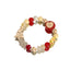IG Style Sweet Animal Star Fruit Beaded Bracelet - Summer Dopamine Apple Design Women's Cute Hand Jewelry