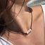 Boho Chic Shell Alloy Necklace - Minimalist Handmade Statement Choker