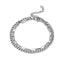 Stainless Steel Double-Layer Square Chain Bracelet - 2023 Fashion Trend