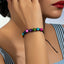 Bohemian Colorful Beaded Knitted Rope Women's Bracelet