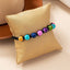 Bohemian Colorful Beaded Knitted Rope Women's Bracelet