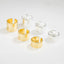 18k Gold Plated Sterling Silver Minimalist Open Ring