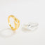 18k Gold Plated Sterling Silver Star and Moon Adjustable Ring