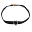 Heart Shape Rhinestone Lace Choker Necklace for Women