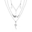 Snake & Butterfly Rhinestone Multi-Layer Necklace for Women