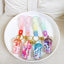 Acrylic Luminous Milk Tea Cup Keychain Pendant with Floating Sand