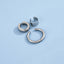 Stainless Steel Smooth Ear Cuff Set - Three-Piece Minimalist Jewelry