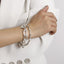 Retro Coin Multi-Layer Bamboo Chain Bracelet Set for Women