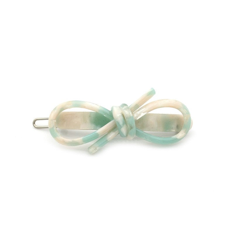 Children's Handmade Bow Knot Acetate Hair Clip Accessories