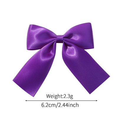 Kids' Bow Knot Hair Clip - Cute Polyester Cotton Hairpin for Girls