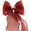 Children's Bow Knot Pearlescent Yarn Hair Clip with Long Streamers