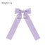 Children's Macaron Bow Knot Hair Clip - Solid Color Cute Hairpin Ornament