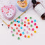 Children's Geometric Candy Color Hairpin and Beanie Buckle Hair Accessories Set