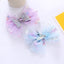 Kids' Princess Glitter Bow Hair Clip with Rhinestones